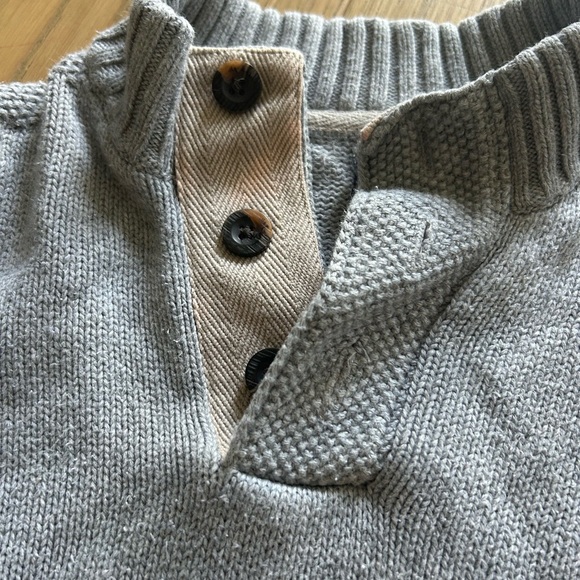 Baby Gap Toddler Gray Shawl Collar Sweater - Picture 4 of 4